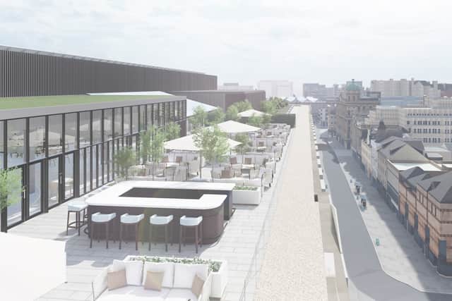 How the rooftop restaurant could look. Pic: Cooper Cromar.