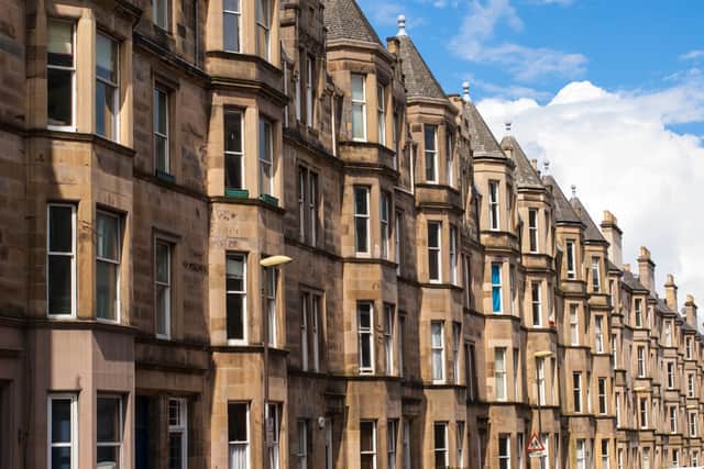 Rents in Glasgow have been going up.