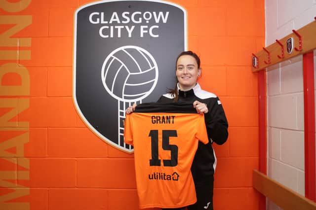 Abbi Grant has returned to Glasgow City for a THIRD spell
