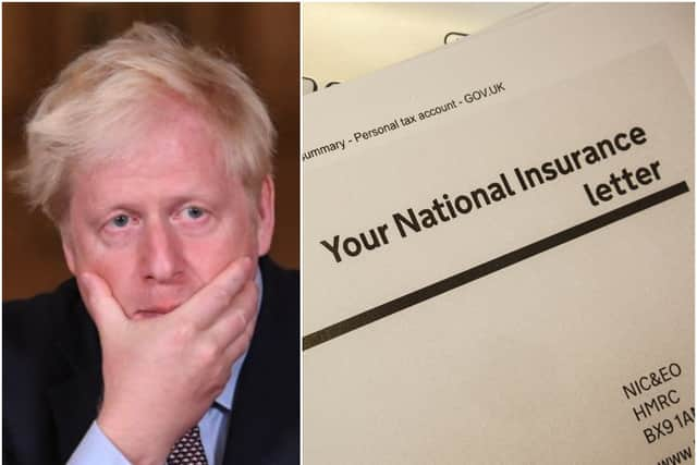 Boris Johnson is said to be wavering on controversial plans to raise National Insurance (Getty Images / Shutterstock)