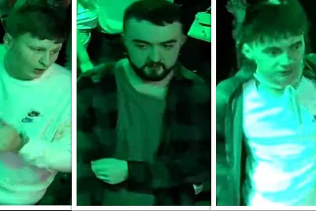 Police searching for three men after serious assault at Glasgow nightclub