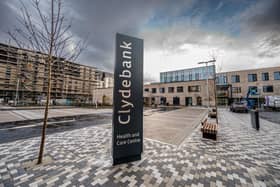 The new Clydebank Health and Care Centre.