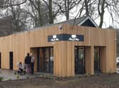 The new Hugs & Mugs cafe.