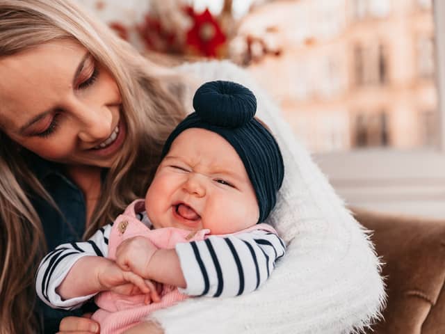 Ali and baby Iris