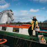 A Dandelion ‘floating garden’ will tour the Forth and Clyde and Union canal network. Picture: Andrew Cawley