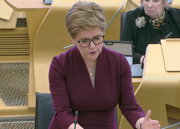<p>Nicola Sturgeon has announced the lifting of covid restrictions  from March 21 (Holyrood) </p>
