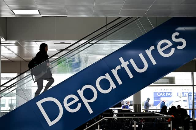 The Departure Lounge at Glasgow Airport