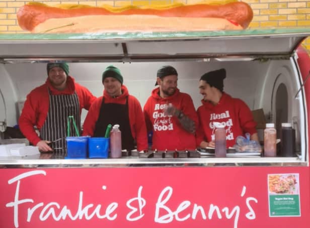 <p>The hot dog van will be based in Glasgow today.</p>