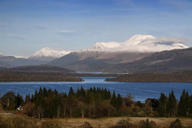 View of Ben Lomond (Google Maps)