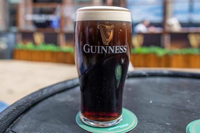 The perfect pint of Guinness! 