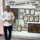 Loop & Scoop’s owner - Calvin Kayes - with his award.