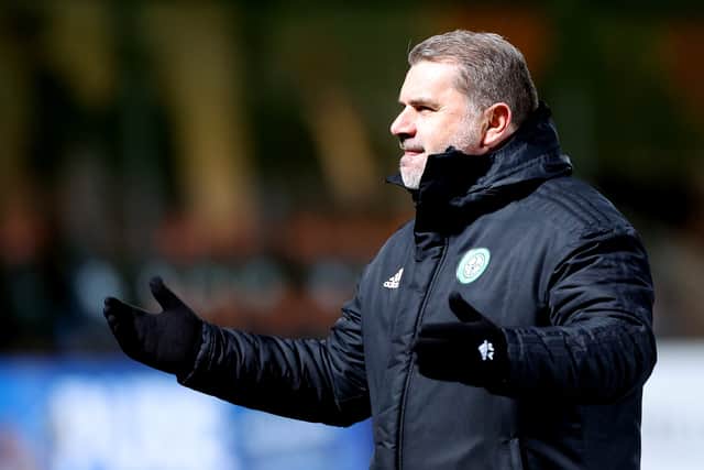 Ange Postecoglou after Celtic’s cup win over Dundee United.