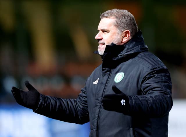 Ange Postecoglou after Celtic’s cup win over Dundee United.