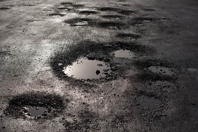 There have been lots of complaints made about potholes in Glasgow. 