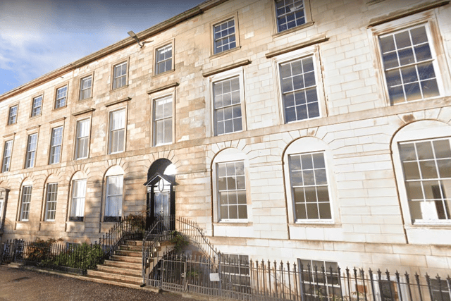 The office buildings on Blythswood Square.