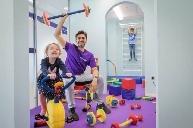 Supporting parents and carers is at the centre of the new gym.