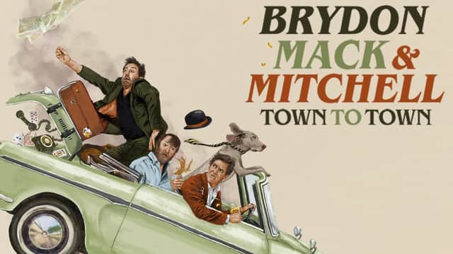Rob Bryan, Lee Mack and David Mitchell will be in Glasgow in May