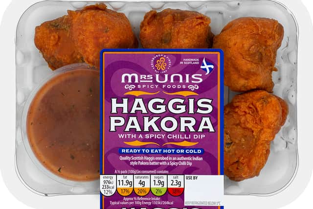 Haggis pakora is one of the traditional treats on offer at Lidl 
