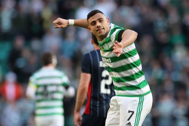 Giakoumakis has scored 12 goals in 22 games for Celtic this season