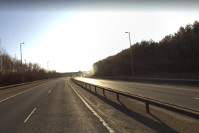 The carriageway between junctions 1 and 2 will be closed.