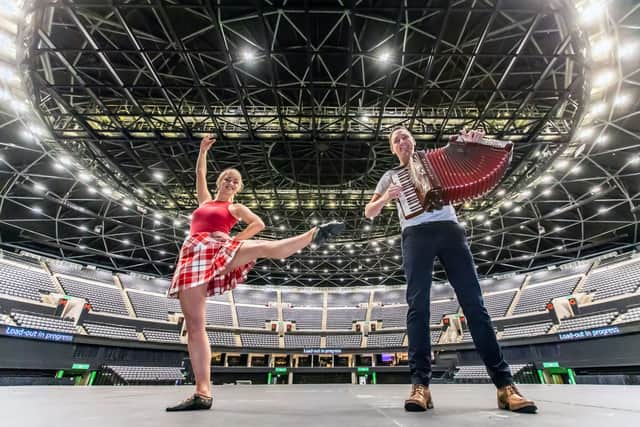 The ceilidh will be held at the OVO Hydro.