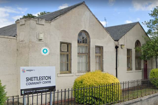 The Shettleston Community Centre.