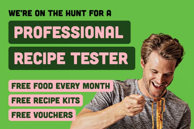Muscle Food wants a new professional recipe tester.