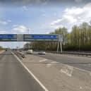 The M8 will be closed at junction 13.