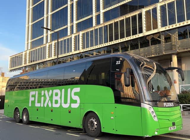 The FlixBus service will run between London and Glasgow. 