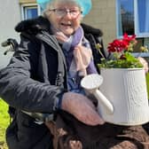 Residents repurposed other gardening items as planters