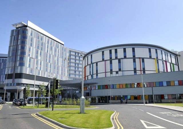Doctors transferred the tot to the Royal Children's Hospital in Glasgow were she was put into a coma and hooked up to a ventilator.