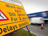 Roadworks in Glasgow this May Bank Holiday. 