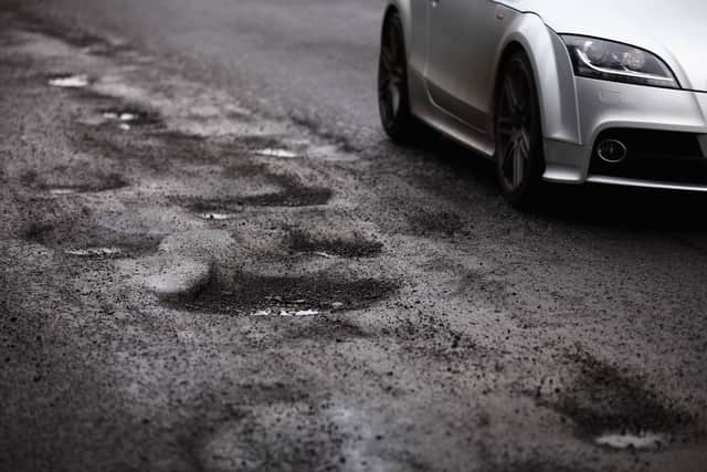 There are concerns about potholes in Cardonald.