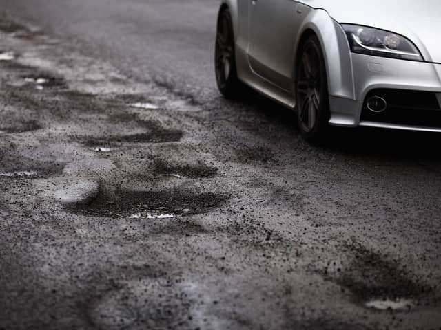 There are concerns about potholes in Cardonald.