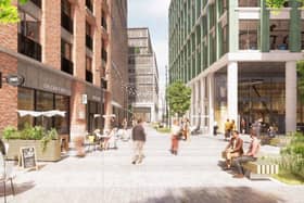 The plans for the Merchant City car park have been approved.