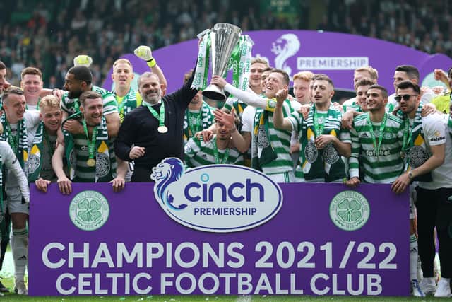 Celtic won the Scottish Premiership.