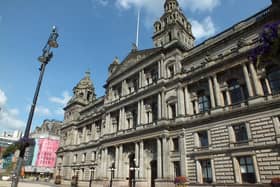 Glasgow City Chambers - home of Glasgow City Council.