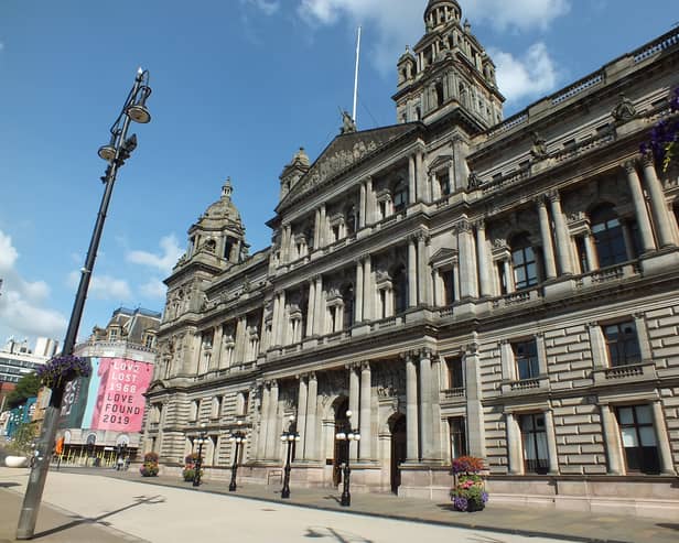 Glasgow City Chambers - home of Glasgow City Council.