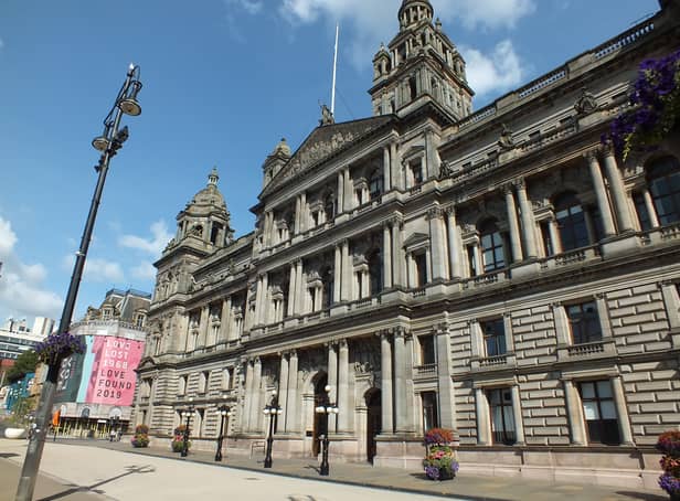 <p>Glasgow City Chambers - home of Glasgow City Council.</p>