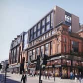 The plans for the Sauchiehall Street hotel.