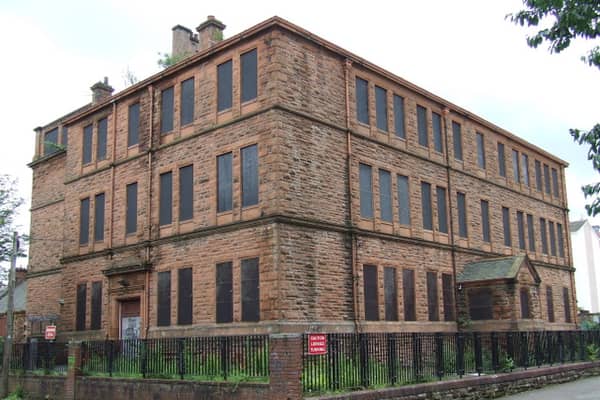 A Glasgow B-listed historic school ravaged by fire is to set to be demolished in the East End. 