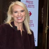 Anneka Rice attends Chess The Musical press night at London Coliseum on May 1, 2018 in London, England.  (Photo by John Phillips/Getty Images)