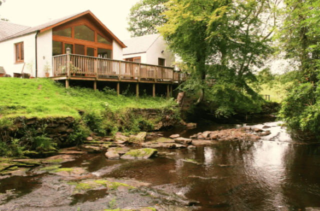 The beautiful riverside cottage is the perfect getaway from busy city life