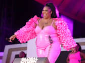 Lizzo performs onstage during Global Citizen Live, New York on September 25, 2021 in New York City. (Photo by Theo Wargo/Getty Images for Global Citizen)