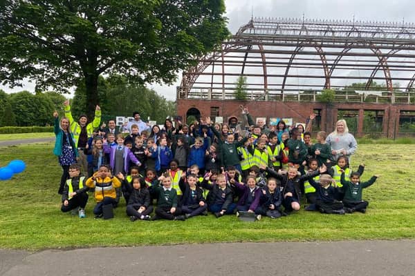 The kids at Springburn Park.