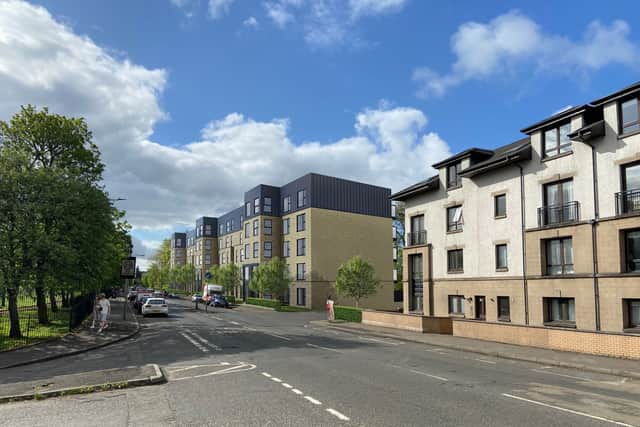 How the new Cleveden Road flats will look