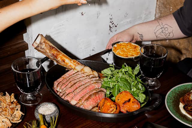 The 1kg Tomahawk Steak for Two.