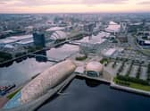 There are concerns about parts of Glasgow being flooded.