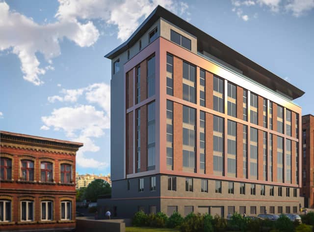 The new development in Cathcart.