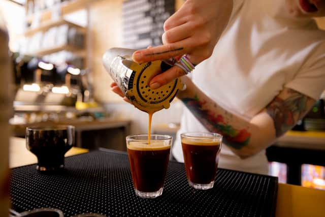 The new cafe has opened in the West End.